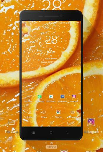 Orange Wallpaper screenshot 5