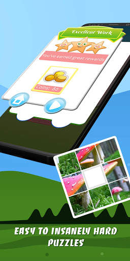 Super Simple Slide: 200 free tile sliding puzzles 4 تصوير الشاشة
