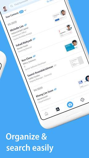 Eight: Visiting card scanner & digital card holder screenshot 2