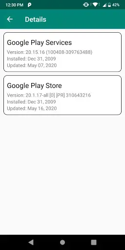 Play Services Update Help and Info App screenshot 2