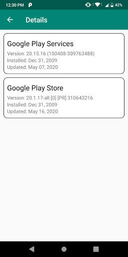 Play Services Update Help and Info App screenshot 2