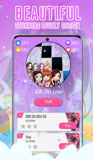 Blackpink Magic Piano Tiles screenshot 1