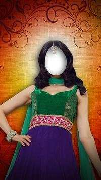 Woman Salwar Selfie Montage HD screenshot 3