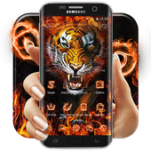 Flaming Tiger Theme icon