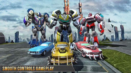 Real Gangster Robot Car Transform Game 2020 screenshot 3