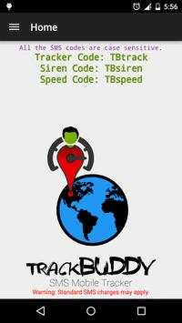 TrackBuddy SMS Mobile Tracker screenshot 1