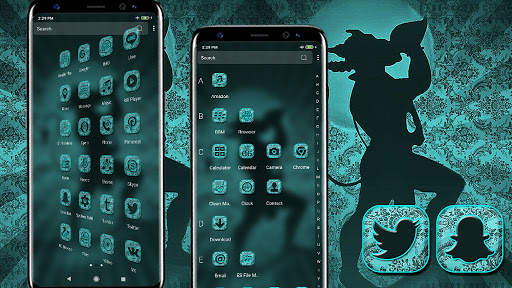 Lord Hanuman Launcher Theme screenshot 4