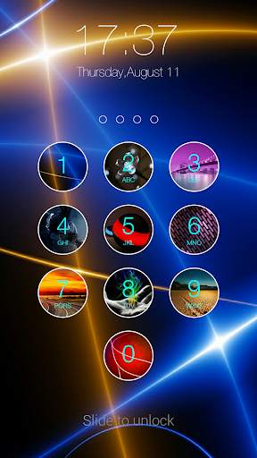 Retina Keypad Lockscreen screenshot 2