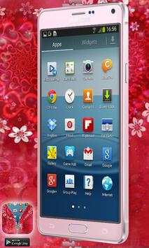 Love Heart Flowers Zipper Lock screenshot 6