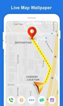 Live Map Live Wallpaper screenshot 1