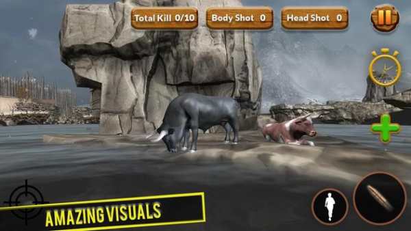 Angry Bull Hunting - Wild Bulls Hunter screenshot 5