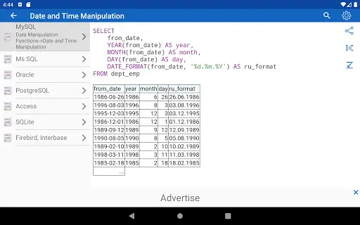 SQL Free screenshot 12