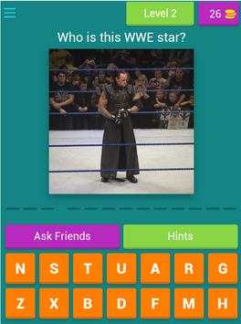 Quiz of WWE : Guess the WWE superstars - WWE game screenshot 17