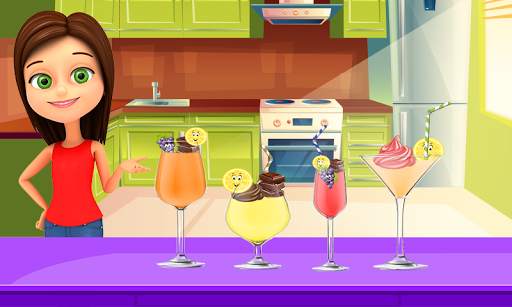 Fresh Milkshake Maker & Fruit Juice Drinking Game screenshot 3