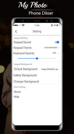 My Photo Phone Dialer : Caller screen screenshot 3