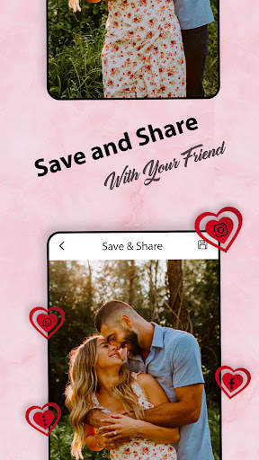 Romantic Love video maker screenshot 6