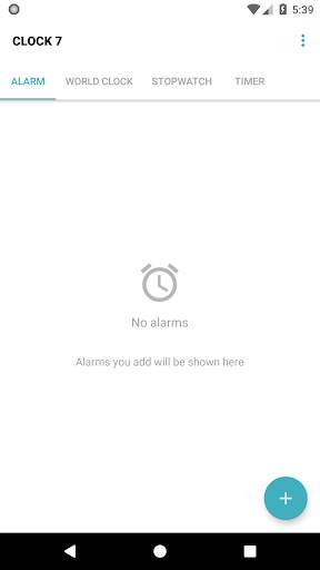 Clock 7 - Free  alarm and world clock screenshot 2