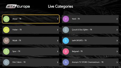 IPTV Europa स्क्रीनशॉट 10