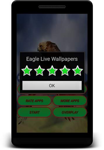 Eagle Live Wallpaper - Screen Lock, Sensor, Auto screenshot 3