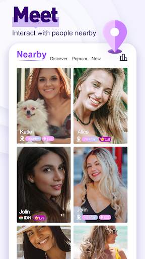 Chamet - Live Video Chat&Meet screenshot 3