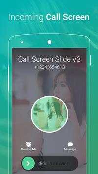 Call Screen Theme Slide V3 screenshot 3