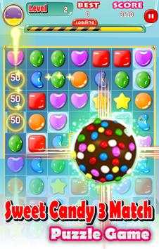 Sweet Candy 3 Match Game screenshot 3