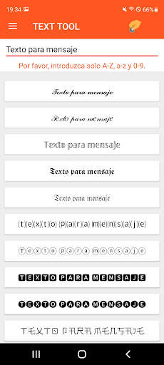 Repetidor de texto screenshot 4
