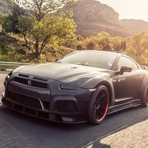 Black Nissan GTR Wallpaper 2.0