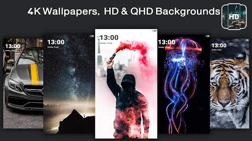 4K Wallpapers,  HD & QHD Backgrounds स्क्रीनशॉट 3