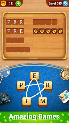 Word Link - Word Connect free puzzle game screenshot 1