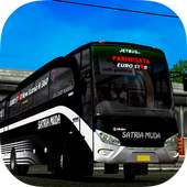 satria muda bus simulator logo