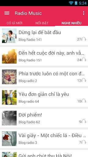 Radio Music - Blog Radio screenshot 3