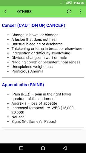 Nursing Mnemonics screenshot 4
