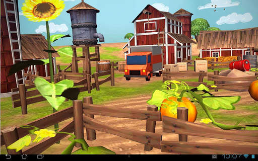 Cartoon Farm 3D Live Wallpaper screenshot 13