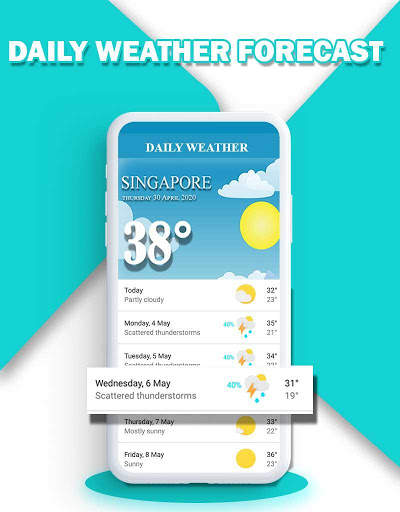 Live Weather - Weather Forecast : Weather updates screenshot 1