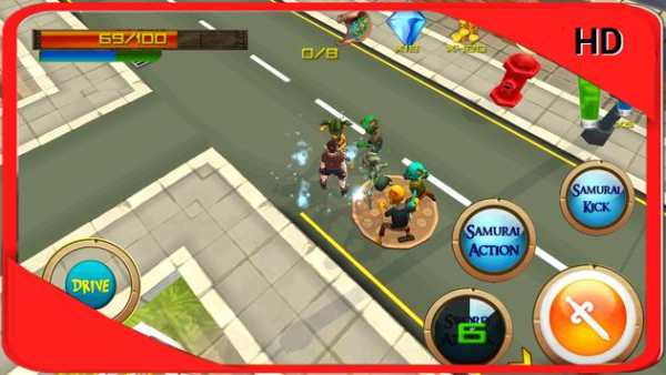 The Samurai vs Zombie screenshot 2