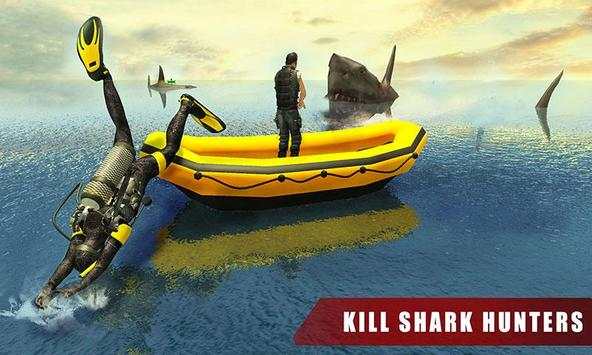 Angry White Shark Attack World: Hunt Ocean Life screenshot 1