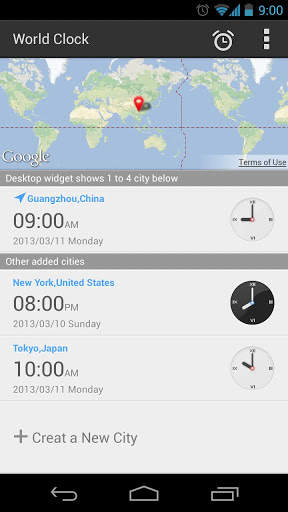 GO Clock Widget screenshot 2