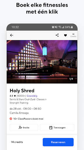 ClassPass: fitness & wellness screenshot 2