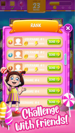 Sugar Candy - Match 3 Puzzle Game 2020 screenshot 6