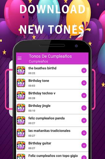 Happy Birthday Ringtones Free screenshot 3
