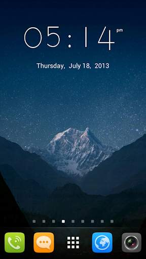 GO Launcher EX UI5.0 theme screenshot 1