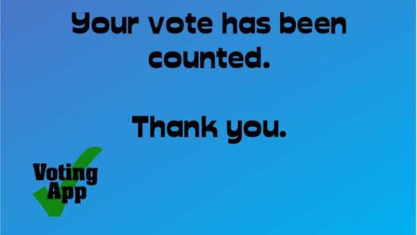 Vote Counter Voting App Free screenshot 1