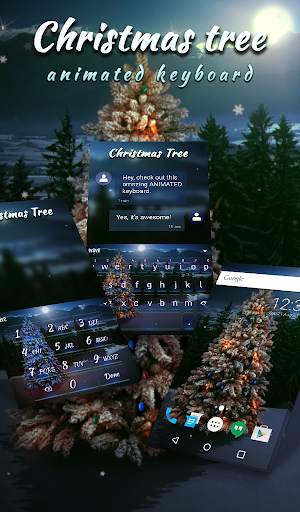 Christmas Tree Wallpaper Theme screenshot 1