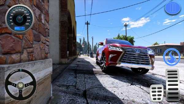 Car Driving Games - Simulator Lexus LX screenshot 1