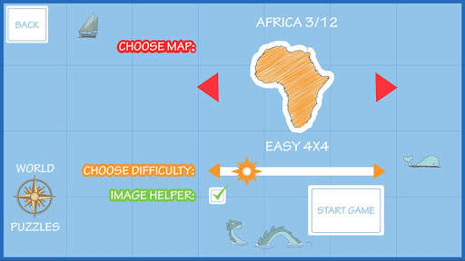 World Map Puzzle screenshot 10
