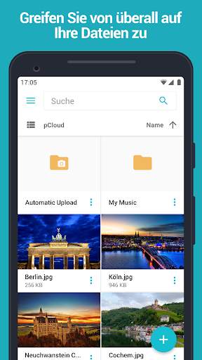 pCloud: Kostenloser Cloud-Speicher screenshot 1