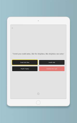 Fleexy Quiz: Guess the font! screenshot 7