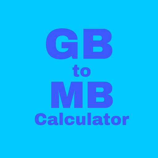 Mb to Gb Converter calculator 1.0.9