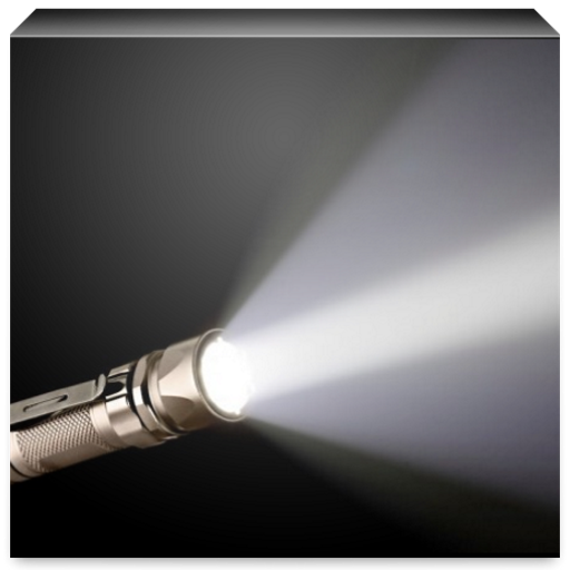 Bright Flashlight and Bulb icon